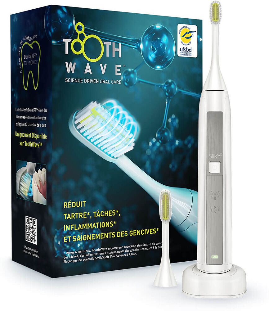 SILKN Brosse à dents technologie DentalRFTM ToothWave