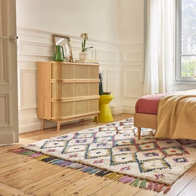LA REDOUTE INTERIEURS Tapis style berbère en 100% laine, Ourika LA REDOUTE INTERIEURS Tapis style berbère en 100% laine, Ourika