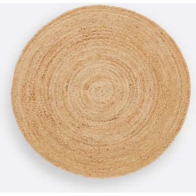 LA REDOUTE INTERIEURS Tapis en jute - 100% naturel, Ø100cm LA REDOUTE INTERIEURS Tapis en jute - 100% naturel, Ø100cm