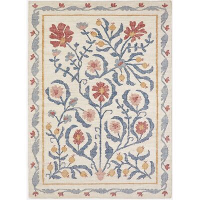LA REDOUTE INTERIEURS Tapis en jute motif fleurs, Antonia LA REDOUTE INTERIEURS Tapis en jute motif fleurs, Antonia