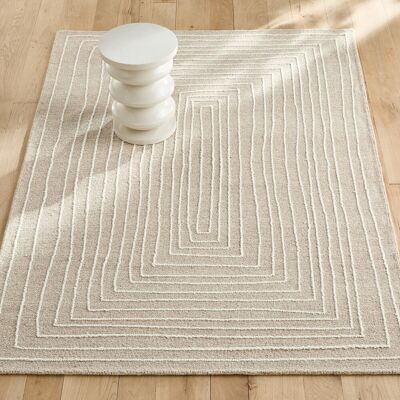 AM.PM Tapis tufté main, en laine brodée, Ikar AM.PM Tapis tufté main, en laine brodée, Ikar