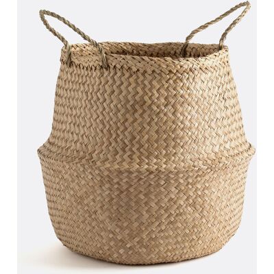 LA REDOUTE INTERIEURS Rixy Panier - Rond, Pliable, Matériau Naturel LA REDOUTE INTERIEURS Rixy Panier - Rond, Pliable, Matériau Naturel
