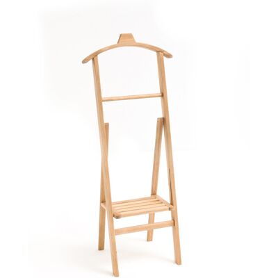So'home Rinkita Table de nuit pliante en acacia - Porte-vêtements So'home Rinkita Table de nuit pliante en acacia - Porte-vêtements