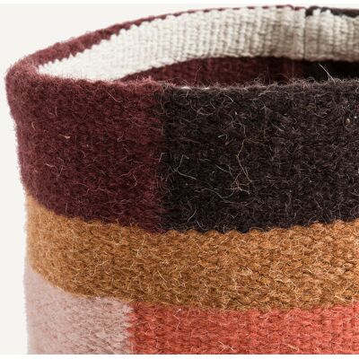 LA REDOUTE INTERIEURS Lot de 2 petits paniers en kilim, Kanta LA REDOUTE INTERIEURS Lot de 2 petits paniers en kilim, Kanta