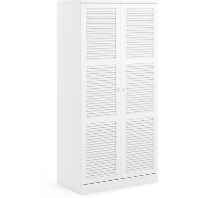 Armoire Mayor - Pin Massif - 2 Portes - Gain de Place Armoire Mayor - Pin Massif - 2 Portes - Gain de Place
