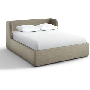 Lit avec Rangement en Lin Robwig - Sommier Relevable Lit avec Rangement en Lin Robwig - Sommier Relevable