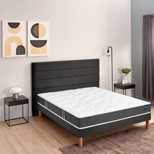 Matelas Essential Bultex 20cm Blanc/Gris Matelas Essential Bultex 20cm Blanc/Gris