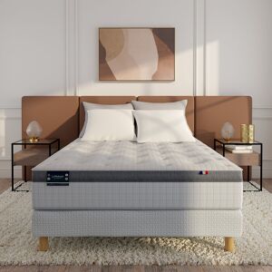 La Redoute Interieurs Cadre de Lit Boxspring de Luxe - Blanc La Redoute Interieurs Cadre de Lit Boxspring de Luxe - Blanc