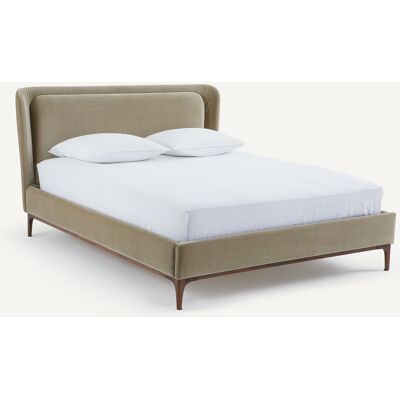 AM.PM Lit en Velours 2 Places Jabote - Lit AM.PM Lit en Velours 2 Places Jabote - Lit