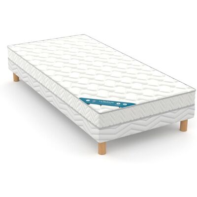 Matelas enfant en mousse semi-ferme La Redoute Interieurs - 14cm, Blanc Matelas enfant en mousse semi-ferme La Redoute Interieurs - 14cm, Blanc
