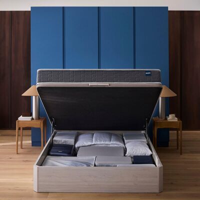 Ensemble matelas mousse BULTEX® et sommier lit coffre, Space Up Ensemble matelas mousse BULTEX® et sommier lit coffre, Space Up