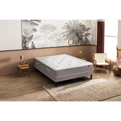 EPEDA Ensemble matelas ressorts 5 zones et sommier tapissier, l'Etoile EPEDA Ensemble matelas ressorts 5 zones et sommier tapissier, l'Etoile