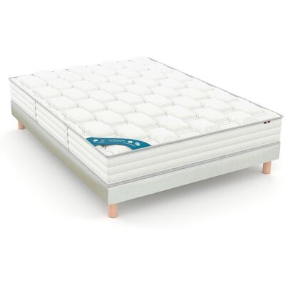 LA REDOUTE INTERIEURS Ensemble matelas 580 ressorts, soutien ferme, accueil enveloppant et sommier LA REDOUTE INTERIEURS Ensemble matelas 580 ressorts, soutien ferme, accueil enveloppant et sommier