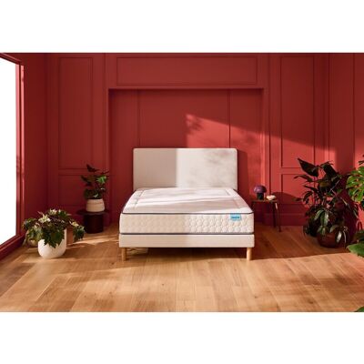 MERINOS Ensemble matelas 580 ressorts, 5 zones, et sommier tapissier BEAUTY BED 2 MERINOS Ensemble matelas 580 ressorts, 5 zones, et sommier tapissier BEAUTY BED 2