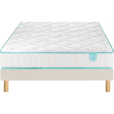 Merinos - LE TOUT TENDRE - Beige - Matelas ressorts Merinos - LE TOUT TENDRE - Beige - Matelas ressorts