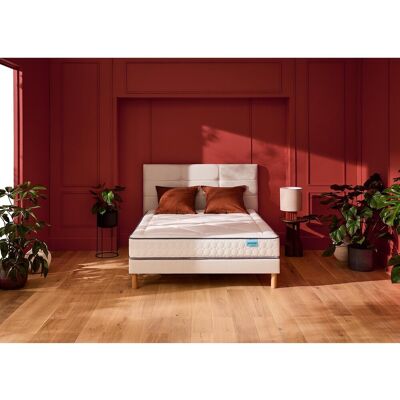 MERINOS Ensemble matelas 651 ressorts ensachés, 3 zones, et sommier Full Bed 2 MERINOS Ensemble matelas 651 ressorts ensachés, 3 zones, et sommier Full Bed 2