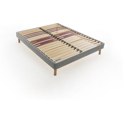BULTEX Sommier tapissier morphologique 18 lattes apparent BULTEX Sommier tapissier morphologique 18 lattes apparent