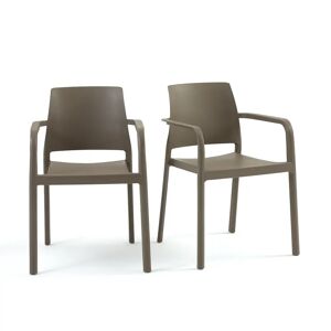 LA REDOUTE INTERIEURS Lot de 2 fauteuils empilables polypropylène, Kenta