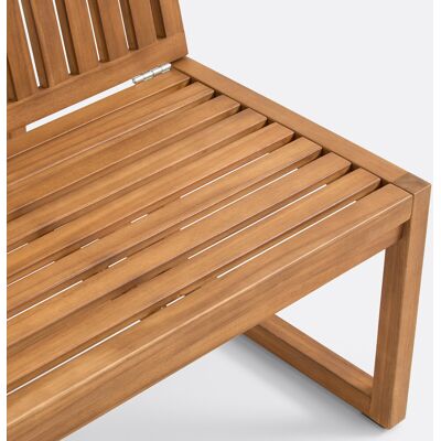 LA REDOUTE INTERIEURS Banc-table de jardin en acacia massif, TALIA LA REDOUTE INTERIEURS Banc-table de jardin en acacia massif, TALIA