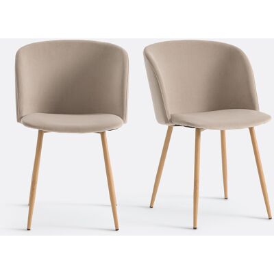 LA REDOUTE INTERIEURS Lot de 2 fauteuils de table Lavergne LA REDOUTE INTERIEURS Lot de 2 fauteuils de table Lavergne