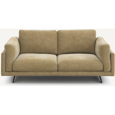AM.PM Canapé 2 places en velours stonewashed, CÉSAR AM.PM Canapé 2 places en velours stonewashed, CÉSAR