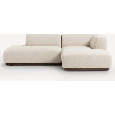 AM.PM - Jacopo - Bouclé Craie - Canapé d'angle droit - Sofa AM.PM - Jacopo - Bouclé Craie - Canapé d'angle droit - Sofa