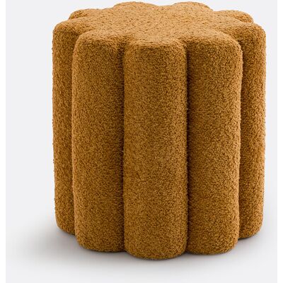 LA REDOUTE INTERIEURS Puff de rizo Justyna - Eucalyptus - Beige - Pouf LA REDOUTE INTERIEURS Puff de rizo Justyna - Eucalyptus - Beige - Pouf