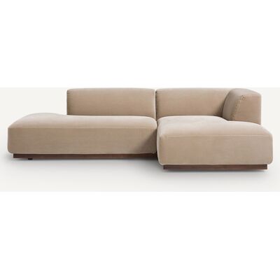 AM.PM Canapé d'angle droit XL velours, Jacopo AM.PM Canapé d'angle droit XL velours, Jacopo