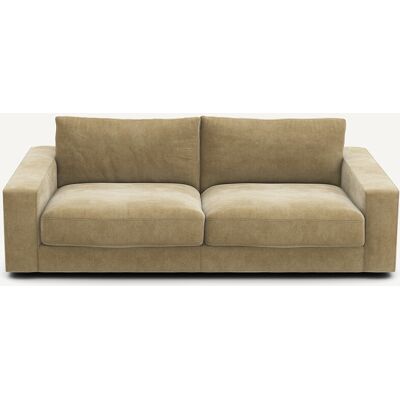 AM.PM Canapé convertible en velours stonewashed, SKANDER AM.PM Canapé convertible en velours stonewashed, SKANDER