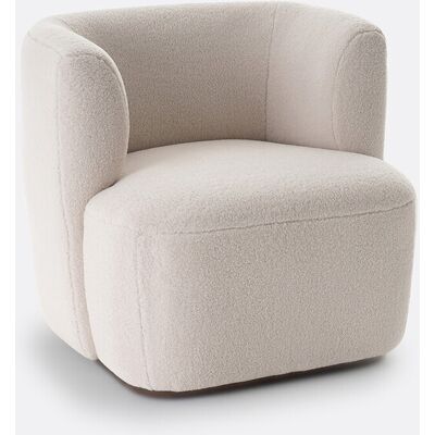 LA REDOUTE INTERIEURS Fauteuil Nidou Beige LA REDOUTE INTERIEURS Fauteuil Nidou Beige