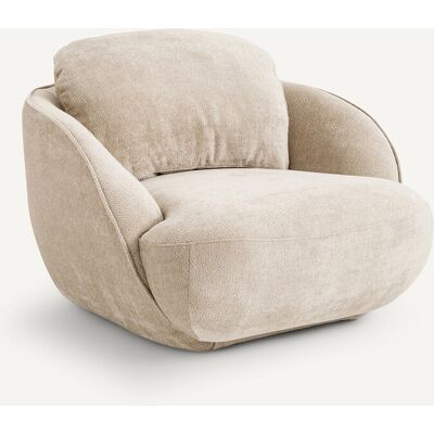 AM.PM Fauteuil boule XL tissu velours, Alpine AM.PM Fauteuil boule XL tissu velours, Alpine