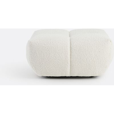 LA REDOUTE INTERIEURS Pouf, bouclette épaisse, L83 cm, Nuria LA REDOUTE INTERIEURS Pouf, bouclette épaisse, L83 cm, Nuria