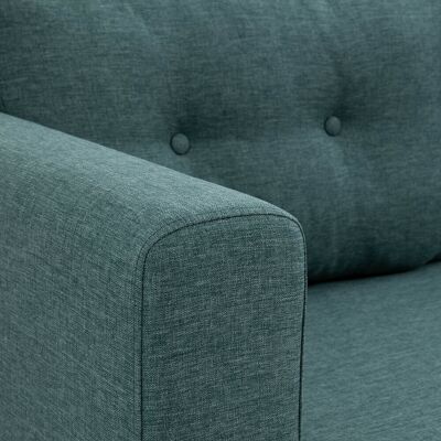 SO'HOME Canapé convertible, tissu texturé, 2 places, Udel SO'HOME Canapé convertible, tissu texturé, 2 places, Udel