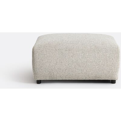 LA REDOUTE INTERIEURS Pouf en tissu texturé moucheté, GALENE LA REDOUTE INTERIEURS Pouf en tissu texturé moucheté, GALENE