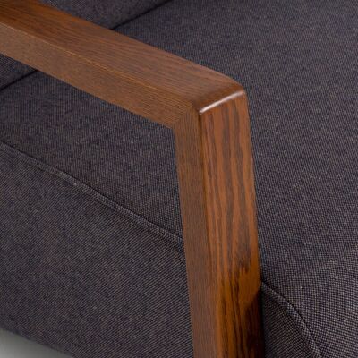 AM.PM Fauteuil tissu laine et polyester, Sanami AM.PM Fauteuil tissu laine et polyester, Sanami