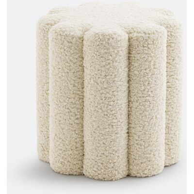 La Redoute Intérieurs Justyna Pouf Beige - Pouf La Redoute Intérieurs Justyna Pouf Beige - Pouf