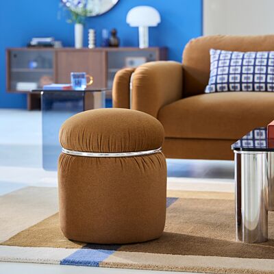 LA REDOUTE INTERIEURS Pouf velours, Giorgia LA REDOUTE INTERIEURS Pouf velours, Giorgia