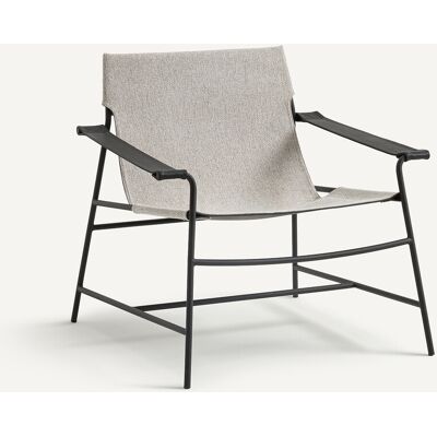 AM.PM Fauteuil bi-matière et métal acier, Alonzo AM.PM Fauteuil bi-matière et métal acier, Alonzo