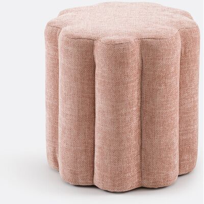 LA REDOUTE INTERIEURS Pouf tissu texturé, Justyna LA REDOUTE INTERIEURS Pouf tissu texturé, Justyna