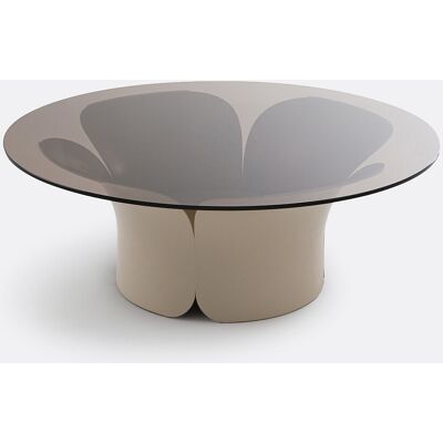 LA REDOUTE INTERIEURS Table basse tulipe fer et verre Tessen LA REDOUTE INTERIEURS Table basse tulipe fer et verre Tessen
