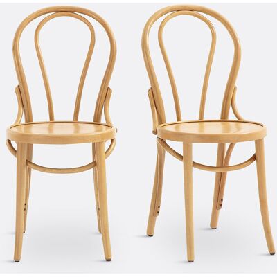 LA REDOUTE INTERIEURS Lot de 2 chaises style bistrot, Bistro LA REDOUTE INTERIEURS Lot de 2 chaises style bistrot, Bistro