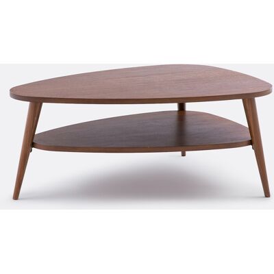 LA REDOUTE INTERIEURS Table basse vintage, à double plateau, longueur 90 cm, QUILDA LA REDOUTE INTERIEURS Table basse vintage, à double plateau, longueur 90 cm, QUILDA