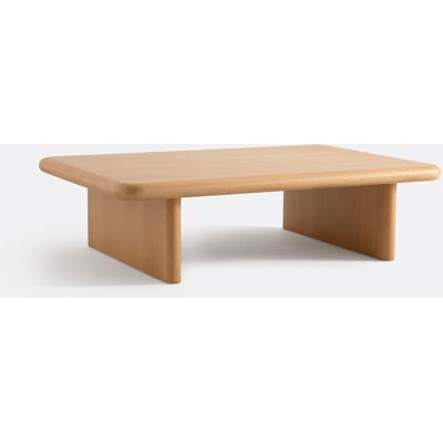 LA REDOUTE INTERIEURS Table basse, plaqué chêne, Curva LA REDOUTE INTERIEURS Table basse, plaqué chêne, Curva