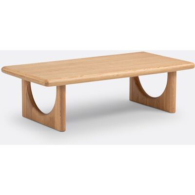 LA REDOUTE INTERIEURS Table basse chêne massif et placage chêne, Douve LA REDOUTE INTERIEURS Table basse chêne massif et placage chêne, Douve