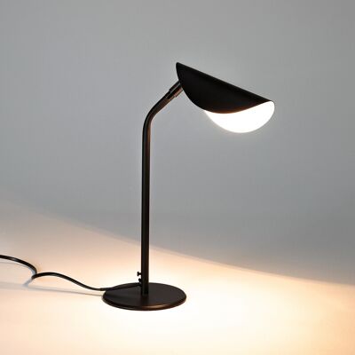 Lampe de Table en Métal Noir Funambule - Orientable Lampe de Table en Métal Noir Funambule - Orientable