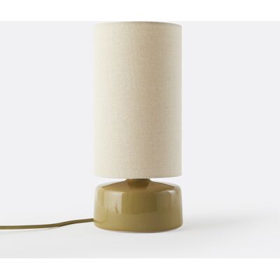 LA REDOUTE INTERIEURS Lampe à poser, en céramique et lin, hauteur 35 cm, AMAGA LA REDOUTE INTERIEURS Lampe à poser, en céramique et lin, hauteur 35 cm, AMAGA