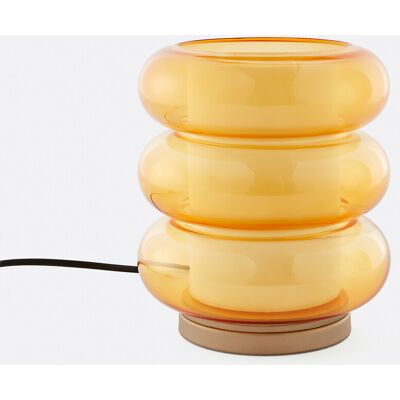 Lampe de table en verre ambré Armillo - La Redoute Interieurs Lampe de table en verre ambré Armillo - La Redoute Interieurs