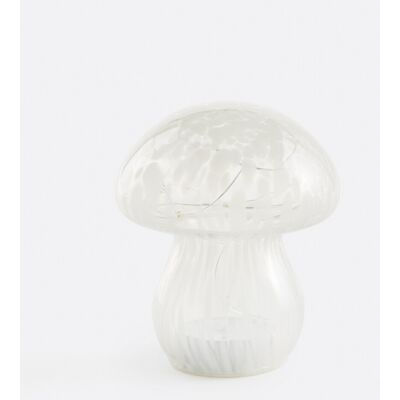 LA REDOUTE INTERIEURS Lampe décorative champignon à LED en verre, Onoki LA REDOUTE INTERIEURS Lampe décorative champignon à LED en verre, Onoki