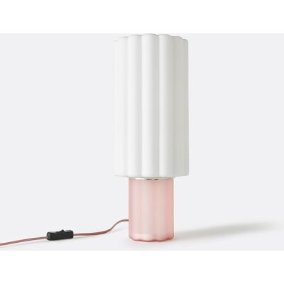 LA REDOUTE INTERIEURS Lampe à poser, en verre coloré et opaline, JUSTYNA LA REDOUTE INTERIEURS Lampe à poser, en verre coloré et opaline, JUSTYNA