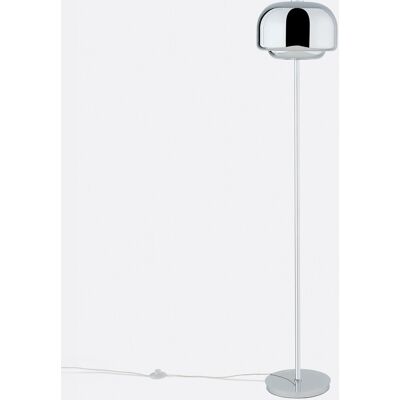 LA REDOUTE INTERIEURS Lampadaire en métal fer chrome, KINOKO LA REDOUTE INTERIEURS Lampadaire en métal fer chrome, KINOKO
